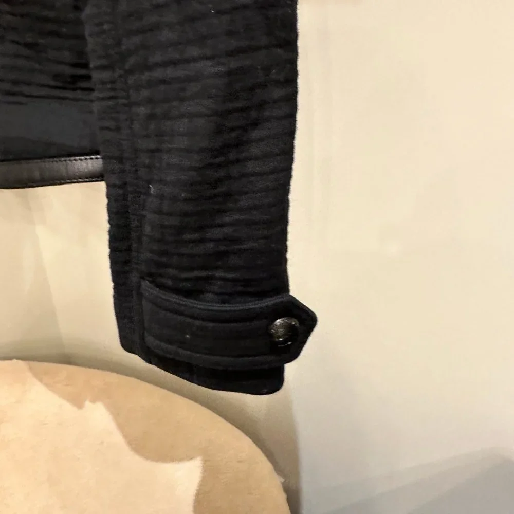 Burberry Brit Moto Jacket US 4 - Picture 5 of 14